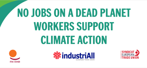 Press release: Trade unions support action for climate